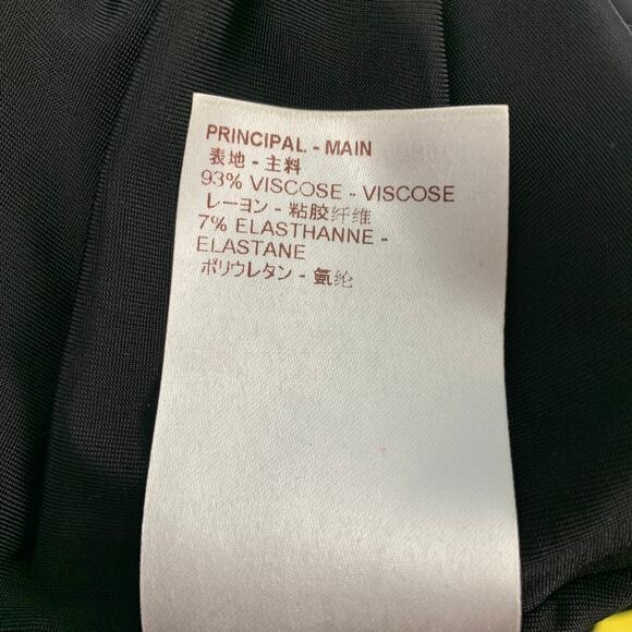 LOUIS VUITTON Size M Black Viscose Ruched Knee-Length Cocktail Dress - Picture 5 of 7